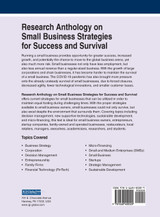Research Anthology on Small Business Strategies for Success and Survival, VOL 3 Research Anthology on Small Business Strategies for Success and Survival, VOL 3
