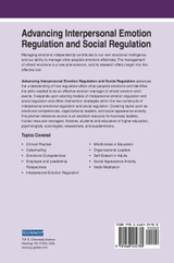 Advancing Interpersonal Emotion Regulation and Social Regulation