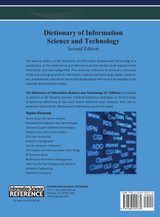 Dictionary of Information Science and Technology (2nd Edition) Vol 1