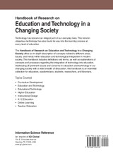 Handbook of Research on Education and Technology in a Changing Society Vol 1 Handbook of Research on Education and Technology in a Changing Society Vol 1