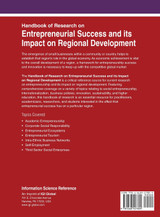 Handbook of Research on Entrepreneurial Success and its Impact on Regional Development, VOL 2