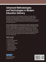 Advanced Methodologies and Technologies in Modern Education Delivery, VOL 1