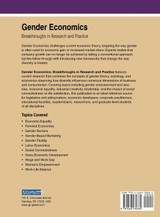 Gender Economics Gender Economics
