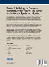 Research Anthology on Business Strategies, Health Factors, and Ethical Implications in Sports and eSports, VOL 1 Research Anthology on Business Strategies, Health Factors, and Ethical Implications in Sports and eSports, VOL 1