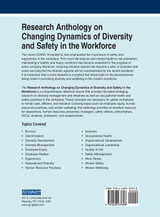Research Anthology on Changing Dynamics of Diversity and Safety in the Workforce, VOL 4