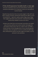 Feminist, Queer, Anticolonial Propositions for Hacking the Anthropocene