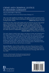Crime and Criminal Justice in Modern Germany