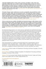 A Changing Environment for Human Security A Changing Environment for Human Security