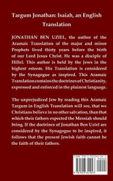Targum Jonathan of the Prophet Isaiah in English Translation