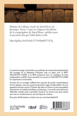 Histoire de l'abbaye royale de Saint-Pierre de Jumièges. Tome 1 (Éd.1882-1885)