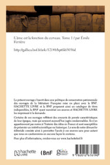 L'âme est la fonction du cerveau. Tome 1 (Éd.1883)