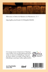 Mémoires et lettres de Madame de Maintenon. T. 5 (Éd.1778)