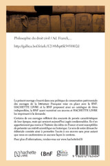 Philosophie du droit civil (Éd.1886) Philosophie du droit civil (Éd.1886)