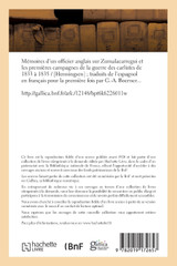 Mémoires d'un officier anglais sur Zumalacarregui