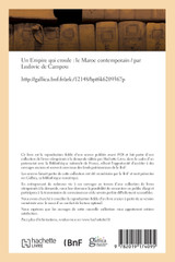 Un Empire qui croule, le Maroc contemporain Un Empire qui croule, le Maroc contemporain