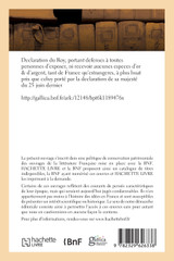 Declaration du Roy, portant defenses d'exposer, ni recevoir aucunes especes d'or et d'argent