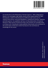 An Introduction to the Philosophy of Herbert Spencer An Introduction to the Philosophy of Herbert Spencer