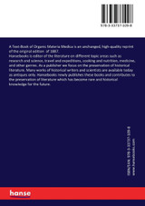 A Text-Book of Organic Materia Medica