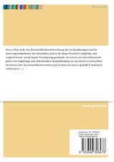 Eine Wirtschaftlichkeitsberechnung für ein Renditeobjekt und für Modernisierungsmaßen. Eine Ausarbeitung Eine Wirtschaftlichkeitsberechnung für ein Renditeobjekt und für Modernisierungsmaßen. Eine Ausarbeitung
