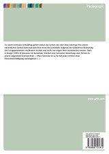 Einblick in das Wissenskonstrukt des Interesses und seine Auswirkungen auf das schulische Lernen Einblick in das Wissenskonstrukt des Interesses und seine Auswirkungen auf das schulische Lernen