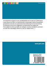 Die Arbeitswelt der Arbeiterjugend nach den Neuerungen des 19. Jahrhunderts