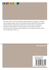 Regional Intellectual Property Integration in Developed and Developing Countries