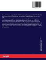 Dr. A. Petermanns geographische Mitteilungen Dr. A. Petermanns geographische Mitteilungen