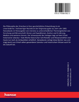 Die Philosophie der Griechen in ihrer geschichtlichen Entwicklung Die Philosophie der Griechen in ihrer geschichtlichen Entwicklung