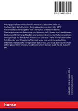 Anfangsgründe der deutschen Grammatik Anfangsgründe der deutschen Grammatik
