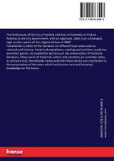 The Ordinances of the City of Norfolk and Acts of Assembly of Virginia The Ordinances of the City of Norfolk and Acts of Assembly of Virginia