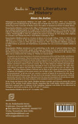 STUDIES IN TAMIL LITERATURE AND HISTORY STUDIES IN TAMIL LITERATURE AND HISTORY