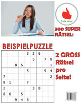 Riesige Schrift Teuflisches Sudoku
