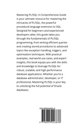 Mastering PL-SQL