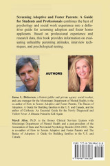 Screening Adoptive and Foster Parents Screening Adoptive and Foster Parents
