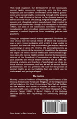 The History and Politics of Community Mental Health