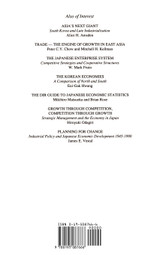 The Financial Development of Japan, Korea, & Taiwan