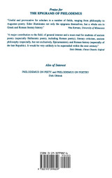 The Epigrams of Philodemos