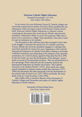 American Catholic Higher Education American Catholic Higher Education