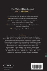 The Oxford Handbook of Archaeology