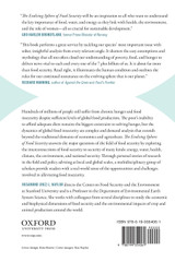The Evolving Sphere of Food Security