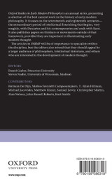 Oxford Studies in Early Modern Philosophy, Volume 5