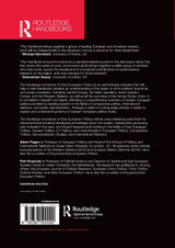 The Routledge Handbook of East European Politics The Routledge Handbook of East European Politics