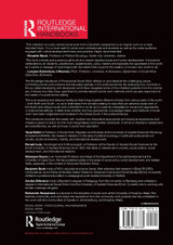The Routledge Handbook of Postcolonial Social Work