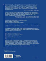 Theories of Corporate Governance Theories of Corporate Governance