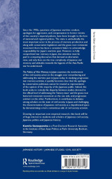 The Politics of War Memory in Japan