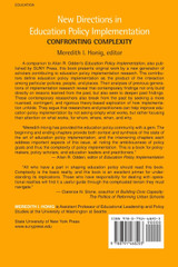 New Directions in Education Policy Implementation