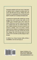 Packaging, Policy and the Environment Packaging, Policy and the Environment