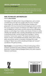 War, Technology, Anthropology