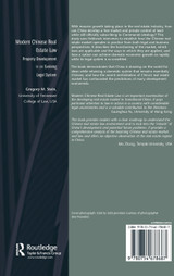 Modern Chinese Real Estate Law Modern Chinese Real Estate Law