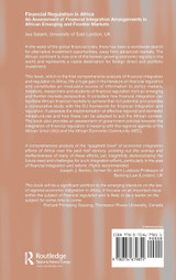 Financial Regulation in Africa Financial Regulation in Africa
